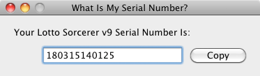 Serial Number location