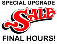 Upgrade Sale now in Effect