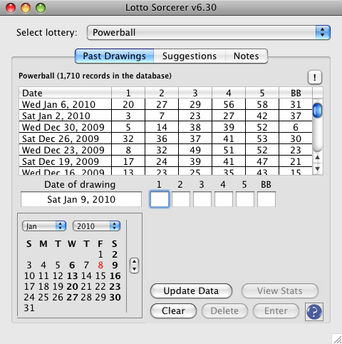 Lottery Statistic Analyser 6 Crackl