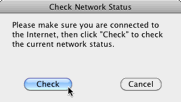 Check Network Status