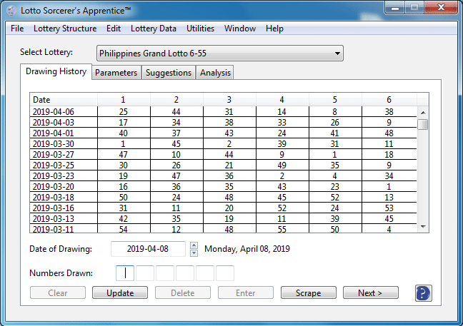 Lotto Sorcerers Apprentice Screenshot