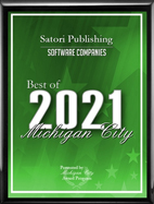  atori Publishing has been selected as the Winner for the 2021 Best of Michigan City Awards in the category of Software Companies.